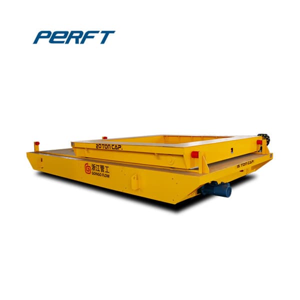 Coil Transfer Car On Cement Floor 10 Ton